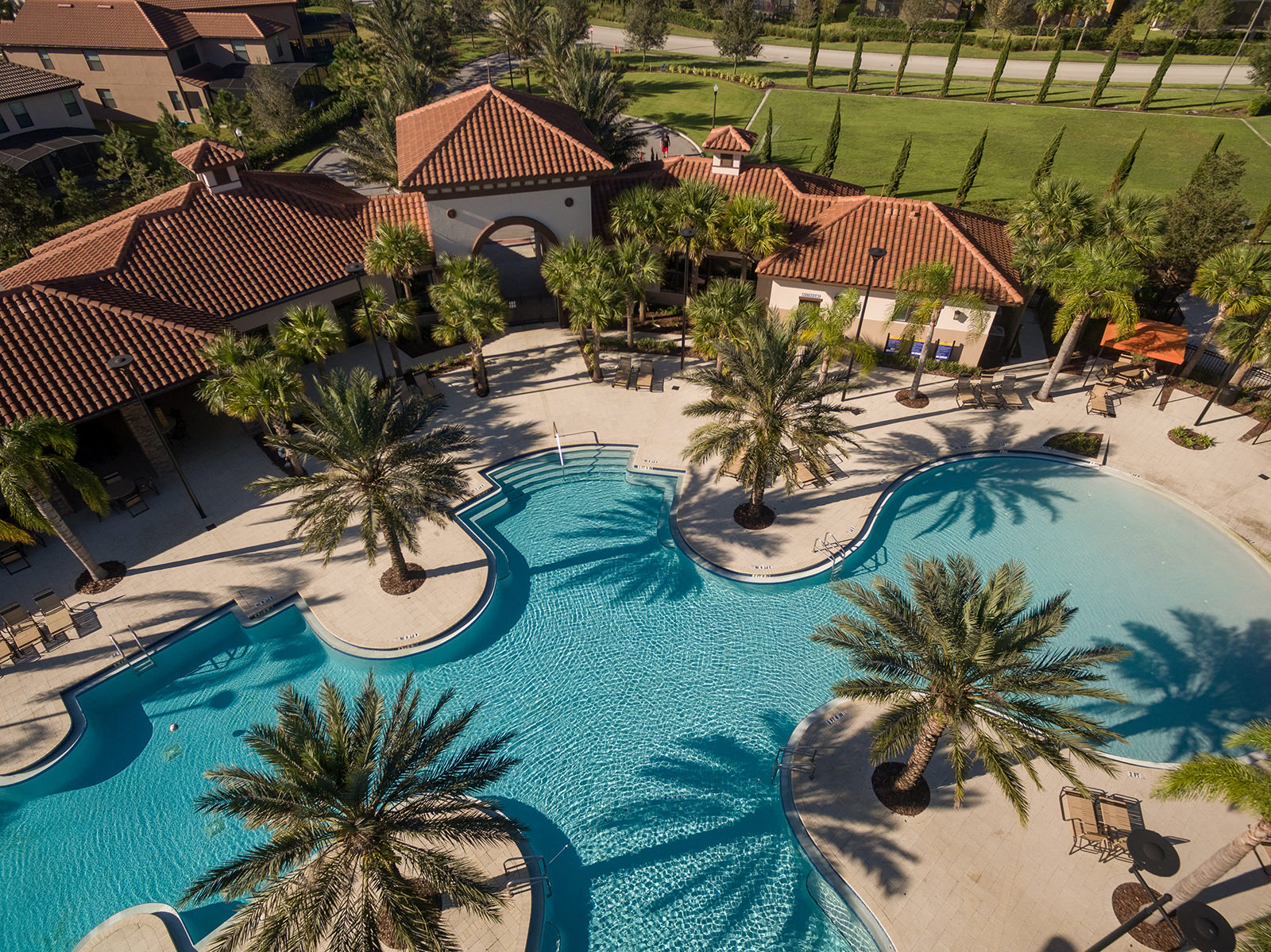 Aerial view of Solterra Resort